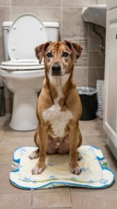 Potty training dogs and cats